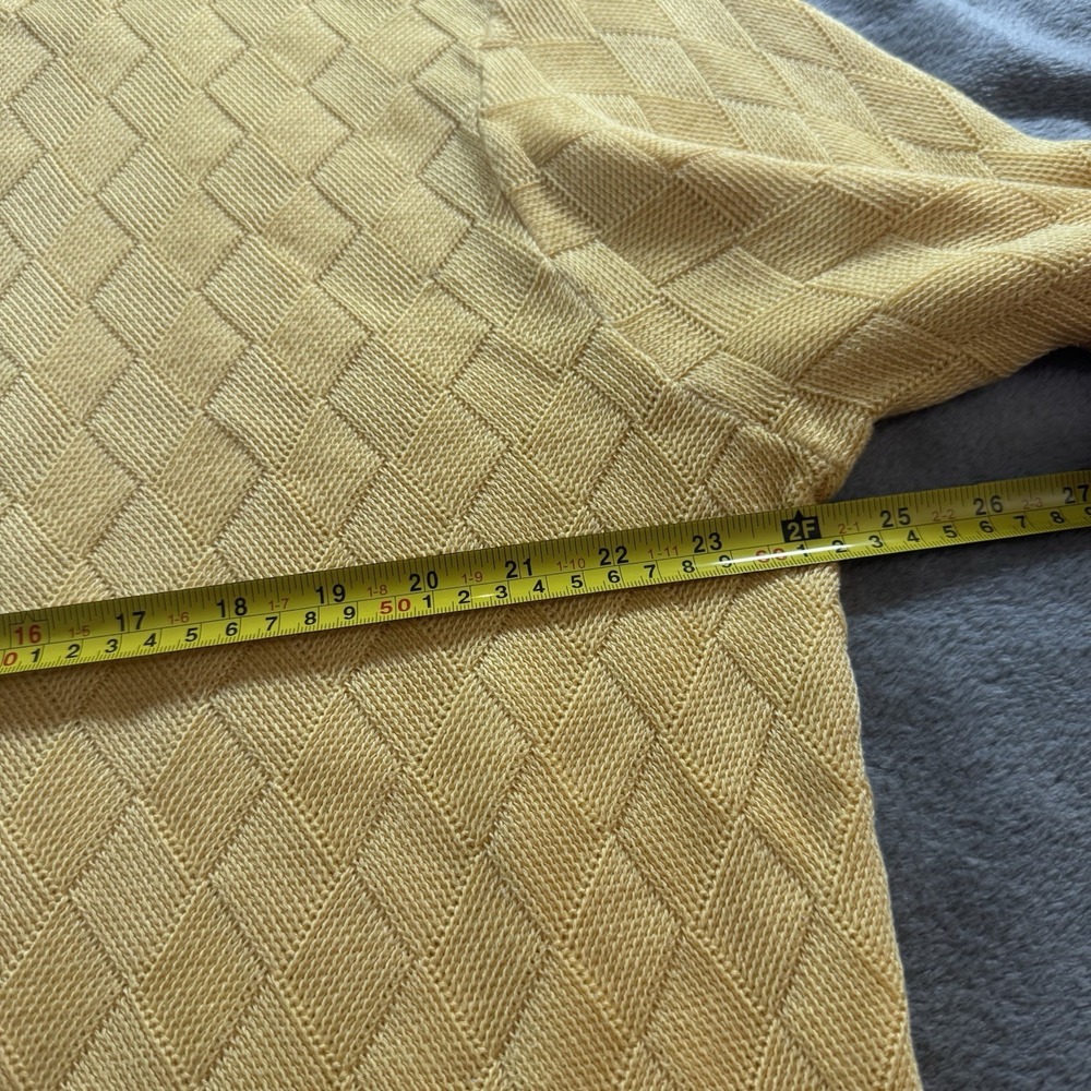 Vintage Missouri Tigers Robert Trent Jones Diamond Knit Golf Sweater Mens XL - Picture 8 of 9